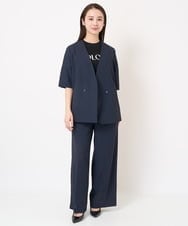 F6KGV40120 MICHEL KLEIN(小さいサイズ)(メゾン ドゥ サンク) [小さいサイズ]コンパクトロゴTシャツ ホワイト(90)