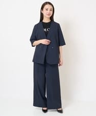 F6KGV40120 MICHEL KLEIN(小さいサイズ)(メゾン ドゥ サンク) [小さいサイズ]コンパクトロゴTシャツ ホワイト(90)