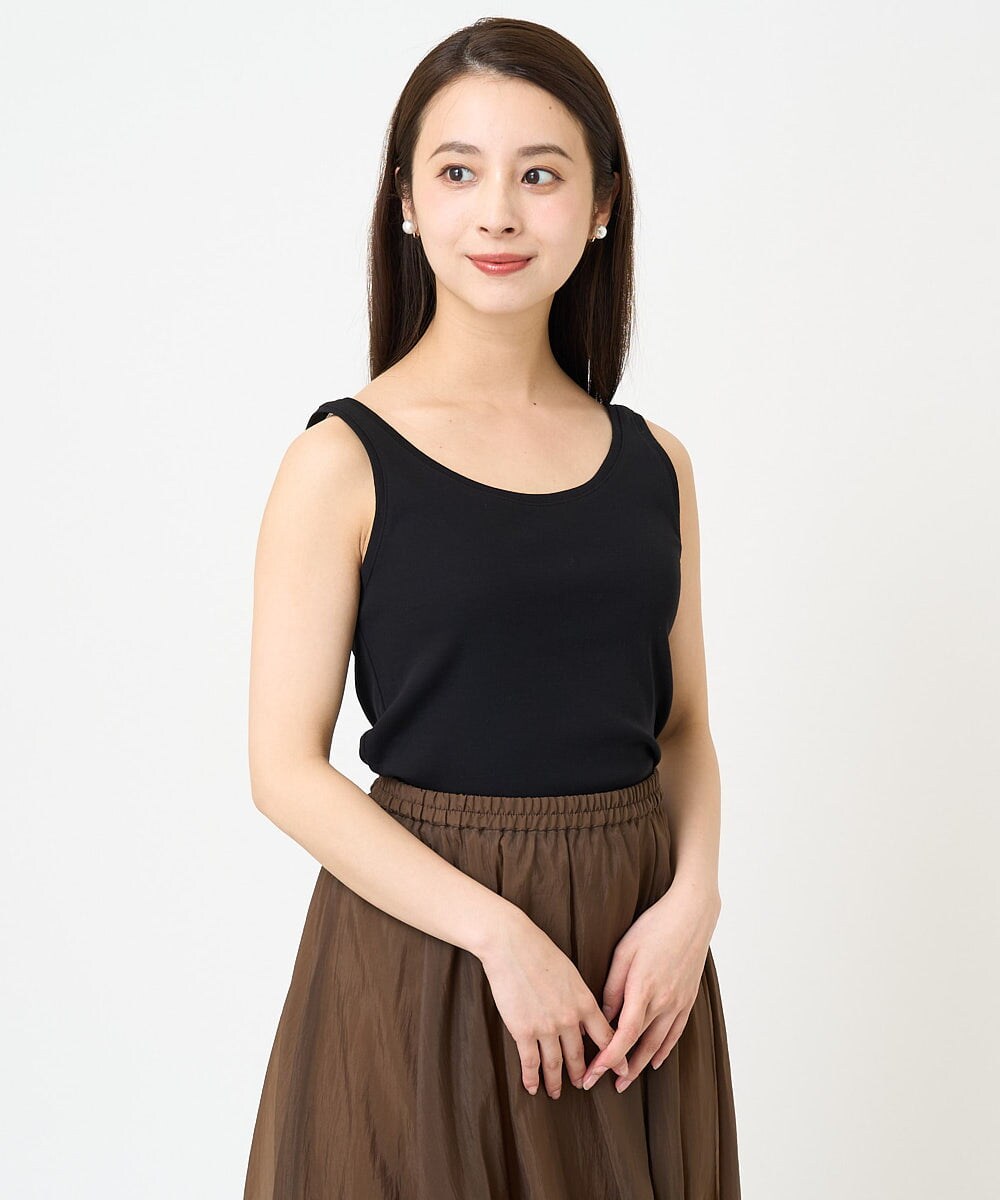 F6KGV44110 MICHEL KLEIN(小さいサイズ)(メゾン ドゥ サンク) [小さいサイズ]キョウネンフライスタンクトップ(定番) ネイビー(57)