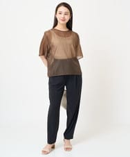 F6KGV44110 MICHEL KLEIN(小さいサイズ)(メゾン ドゥ サンク) [小さいサイズ]キョウネンフライスタンクトップ(定番) ネイビー(57)