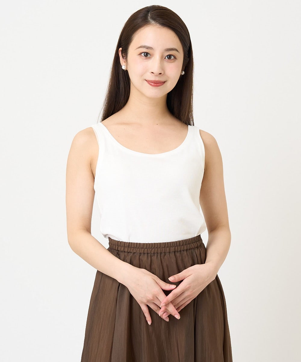 F6KGV44110 MICHEL KLEIN(小さいサイズ)(メゾン ドゥ サンク) [小さいサイズ]キョウネンフライスタンクトップ(定番) ネイビー(57)