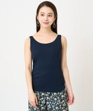 F6KGV44110 MICHEL KLEIN(小さいサイズ)(メゾン ドゥ サンク) [小さいサイズ]キョウネンフライスタンクトップ(定番) ネイビー(57)