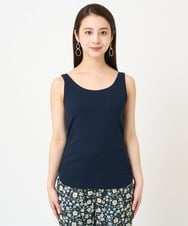 F6KGV44110 MICHEL KLEIN(小さいサイズ)(メゾン ドゥ サンク) [小さいサイズ]キョウネンフライスタンクトップ(定番) ネイビー(57)