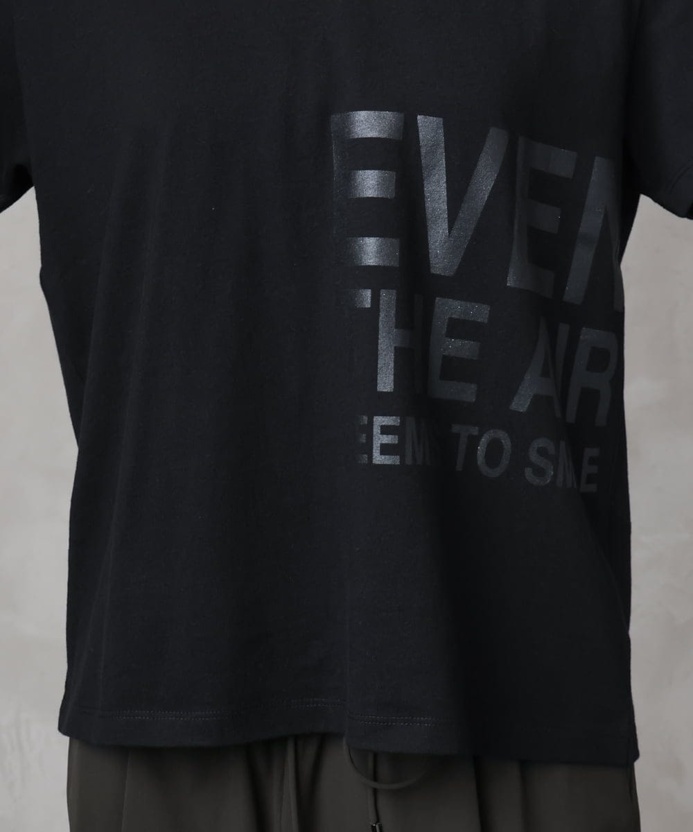 F6KHA22120 MICHEL KLEIN(小さいサイズ)(メゾン ドゥ サンク) [小さいサイズ]ラメロゴTシャツ ホワイト