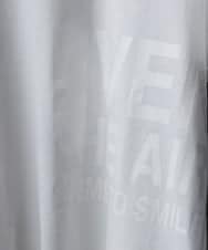 F6KHA22120 MICHEL KLEIN(小さいサイズ)(メゾン ドゥ サンク) [小さいサイズ]ラメロゴTシャツ ホワイト
