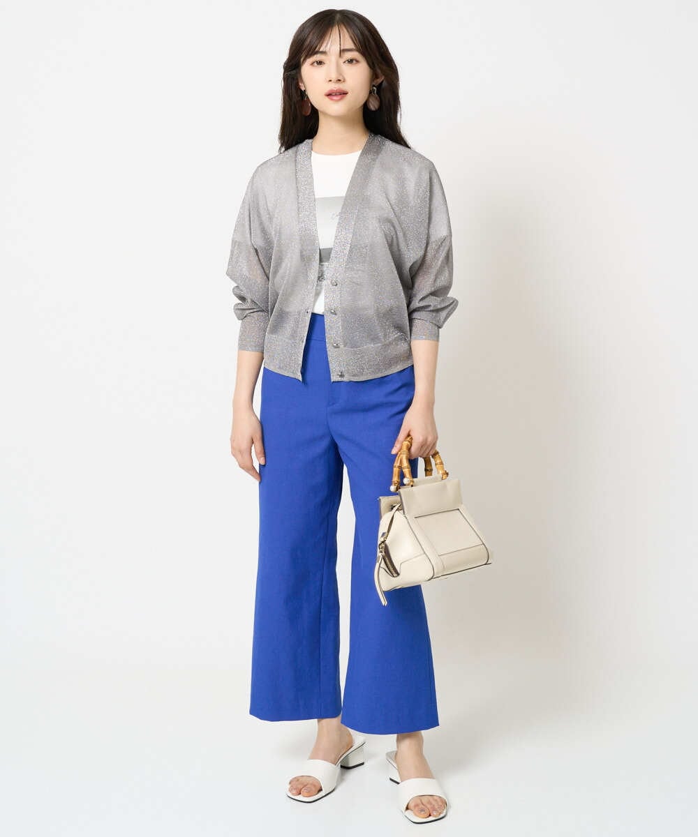 F6KHA23120 MICHEL KLEIN(小さいサイズ)(メゾン ドゥ サンク) [小さいサイズ]フォトプリントTシャツ ホワイト