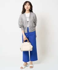 F6KHA23120 MICHEL KLEIN(小さいサイズ)(メゾン ドゥ サンク) [小さいサイズ]フォトプリントTシャツ ホワイト