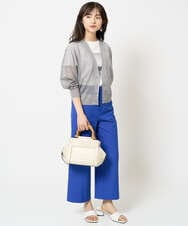 F6KHA23120 MICHEL KLEIN(小さいサイズ)(メゾン ドゥ サンク) [小さいサイズ]フォトプリントTシャツ ホワイト