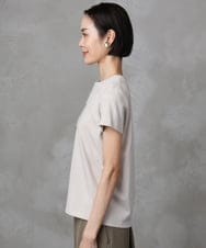 F6KHA23120 MICHEL KLEIN(小さいサイズ)(メゾン ドゥ サンク) [小さいサイズ]フォトプリントTシャツ ホワイト