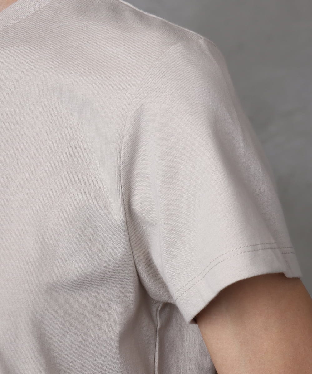 F6KHA23120 MICHEL KLEIN(小さいサイズ)(メゾン ドゥ サンク) [小さいサイズ]フォトプリントTシャツ ホワイト