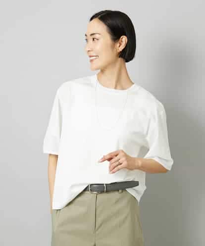 F6KHD02170 MICHEL KLEIN(小さいサイズ) [小さいサイズ]袖口メッシュプルオーバー