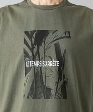 F6KHD27120 MICHEL KLEIN(小さいサイズ)(メゾン ドゥ サンク) [小さいサイズ]フォトTシャツ ダークグレー