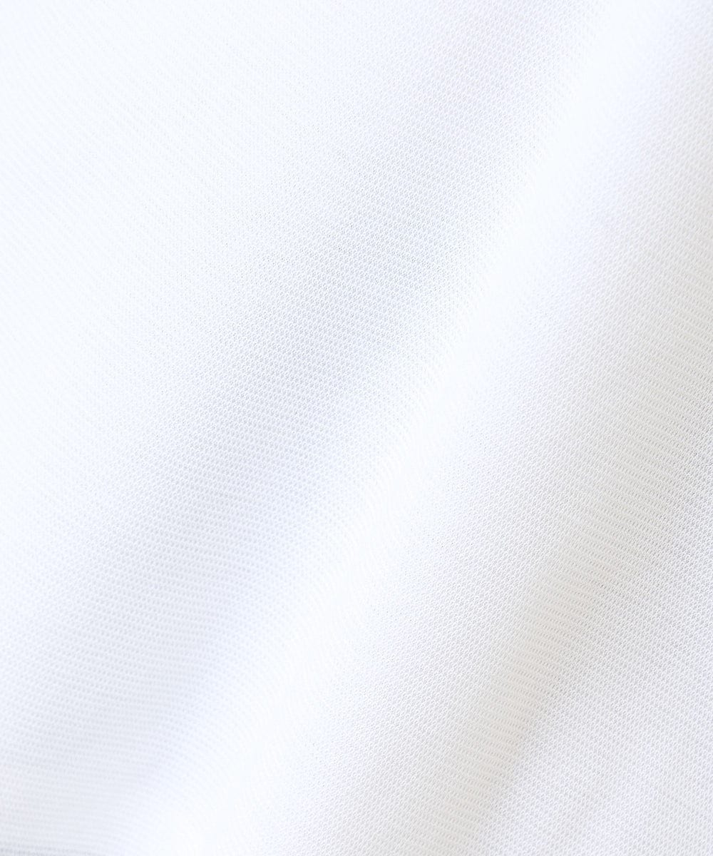 F6KHV28170 MICHEL KLEIN(小さいサイズ)(メゾン ドゥ サンク) [小さいサイズ]フレンチスリーブシアーカットソー(夏の1枚着におすすめ) ライムイエロー(30)