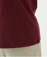 F6KJA01120 MICHEL KLEIN(小さいサイズ)(メゾン ドゥ サンク) ［小さいサイズ］フロッキーロゴTシャツ レッド