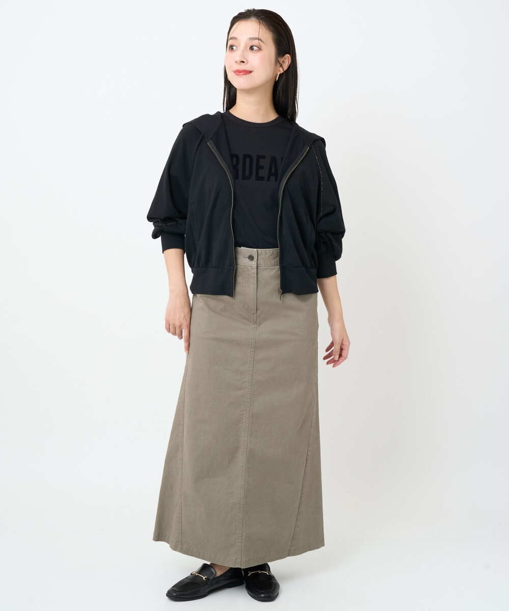 F6KJA01120 MICHEL KLEIN(小さいサイズ)(メゾン ドゥ サンク) ［小さいサイズ］フロッキーロゴTシャツ レッド