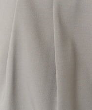 F6LAA09220 MICHEL KLEIN(小さいサイズ)(メゾン ドゥ サンク) [小さいサイズ]ツイルタックワイドパンツ ブラウン