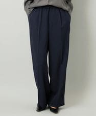 F6LAD10230 MICHEL KLEIN(小さいサイズ)(メゾン ドゥ サンク) [小さいサイズ]コージーワイドパンツ ネイビー