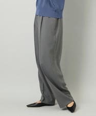 F6LAD10230 MICHEL KLEIN(小さいサイズ)(メゾン ドゥ サンク) [小さいサイズ]コージーワイドパンツ バーガンディ