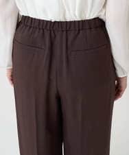 F6LAD10230 MICHEL KLEIN(小さいサイズ)(メゾン ドゥ サンク) [小さいサイズ]コージーワイドパンツ バーガンディ