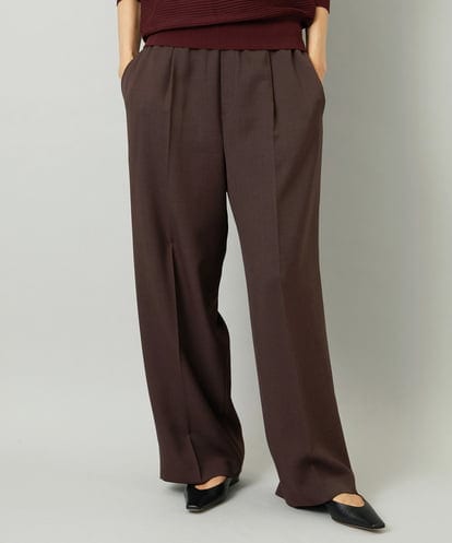 F6LAD10230 MICHEL KLEIN(小さいサイズ) [小さいサイズ]コージーワイドパンツ