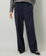 F6LAD10230 MICHEL KLEIN(小さいサイズ)(メゾン ドゥ サンク) [小さいサイズ]コージーワイドパンツ バーガンディ