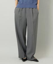 F6LAD10230 MICHEL KLEIN(小さいサイズ)(メゾン ドゥ サンク) [小さいサイズ]コージーワイドパンツ バーガンディ