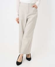 F6LAD28180 MICHEL KLEIN(小さいサイズ)(メゾン ドゥ サンク) [小さいサイズ][定番人気]ストレッチ裏起毛ワイドパンツ ライトグレー