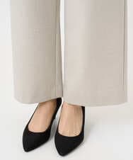 F6LAD28180 MICHEL KLEIN(小さいサイズ)(メゾン ドゥ サンク) [小さいサイズ][定番人気]ストレッチ裏起毛ワイドパンツ ライトグレー