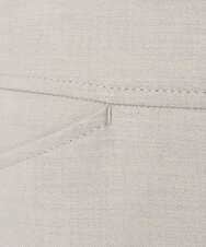 F6LAD28180 MICHEL KLEIN(小さいサイズ)(メゾン ドゥ サンク) [小さいサイズ][定番人気]ストレッチ裏起毛ワイドパンツ ライトグレー