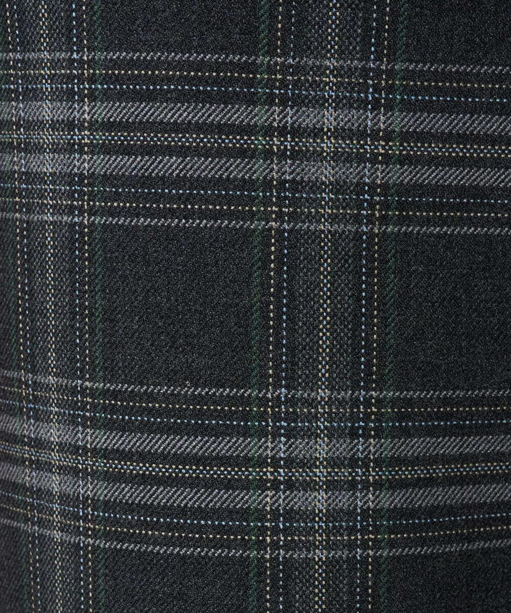 F6LAD28180 MICHEL KLEIN(小さいサイズ)(メゾン ドゥ サンク) [小さいサイズ][定番人気]ストレッチ裏起毛ワイドパンツ ライトグレー