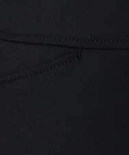 F6LAD28180 MICHEL KLEIN(小さいサイズ)(メゾン ドゥ サンク) [小さいサイズ][定番人気]ストレッチ裏起毛ワイドパンツ ライトグレー