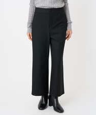 F6LAD28180 MICHEL KLEIN(小さいサイズ)(メゾン ドゥ サンク) [小さいサイズ][定番人気]ストレッチ裏起毛ワイドパンツ ライトグレー