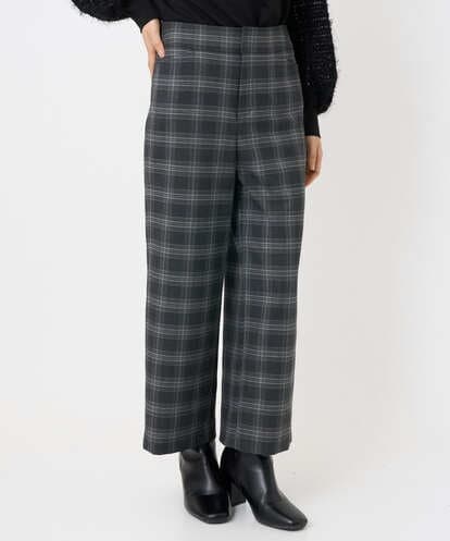 F6LAD28180 MICHEL KLEIN(小さいサイズ) [小さいサイズ][定番人気]ストレッチ裏起毛ワイドパンツ