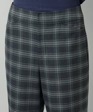 F6LAD28180 MICHEL KLEIN(小さいサイズ)(メゾン ドゥ サンク) [小さいサイズ][定番人気]ストレッチ裏起毛ワイドパンツ グレー