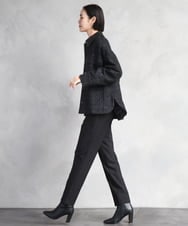 F6LAD31200 MICHEL KLEIN(小さいサイズ)(メゾン ドゥ サンク) [小さいサイズ]［定番人気/新色追加］裏起毛ワイドクロップドパンツ(機能素材) ベージュ