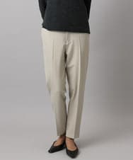 F6LAD31200 MICHEL KLEIN(小さいサイズ)(メゾン ドゥ サンク) [小さいサイズ]［定番人気/新色追加］裏起毛ワイドクロップドパンツ(機能素材) ベージュ