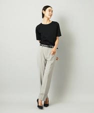 F6LAD35250 MICHEL KLEIN(小さいサイズ)(メゾン ドゥ サンク) [小さいサイズ][セットアップ対応]テーパードパンツ グレー