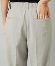 F6LAD35250 MICHEL KLEIN(小さいサイズ)(メゾン ドゥ サンク) [小さいサイズ][セットアップ対応]テーパードパンツ グレー