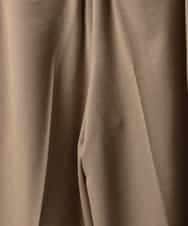 F6LAG40260 MICHEL KLEIN(小さいサイズ)(メゾン ドゥ サンク) 【小さいサイズ】センタープレスワイドパンツ グレー