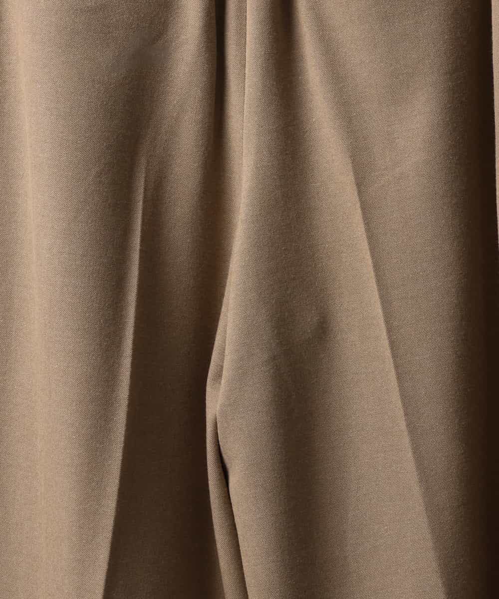 F6LAG40260 MICHEL KLEIN(小さいサイズ)(メゾン ドゥ サンク) 【小さいサイズ】センタープレスワイドパンツ グレー