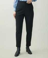 F6LAS19200 MICHEL KLEIN(小さいサイズ)(メゾン ドゥ サンク) [小さいサイズ]ストレッチテーパードパンツ（セットアップ対応） ブラック(94)