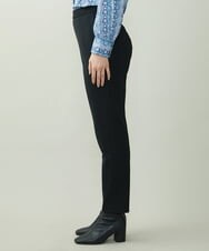 F6LAS19200 MICHEL KLEIN(小さいサイズ)(メゾン ドゥ サンク) [小さいサイズ]ストレッチテーパードパンツ（セットアップ対応） ブラック(94)
