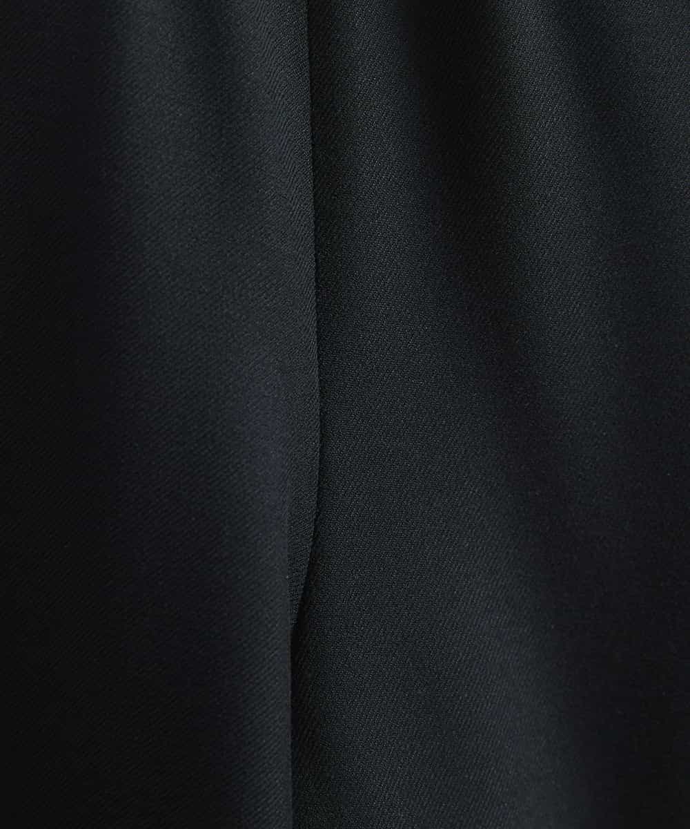 F6LAV09200 MICHEL KLEIN(小さいサイズ)(メゾン ドゥ サンク) [小さいサイズ]ストレッチテーパードパンツ(裏地なし) ブラック(94)