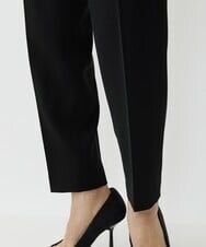 F6LAV35230 MICHEL KLEIN(小さいサイズ)(メゾン ドゥ サンク) [小さいサイズ]ストレッチツイルテーパードパンツ/セットアップ対応 ネイビー(57)