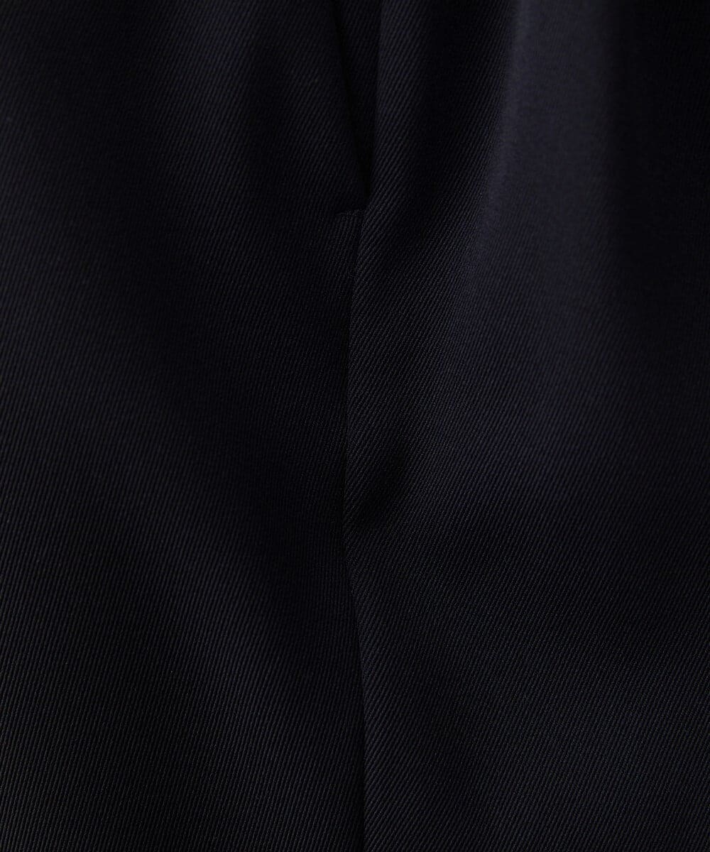 F6LAV35230 MICHEL KLEIN(小さいサイズ)(メゾン ドゥ サンク) [小さいサイズ]ストレッチツイルテーパードパンツ/セットアップ対応 ネイビー(57)