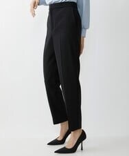 F6LAV35230 MICHEL KLEIN(小さいサイズ)(メゾン ドゥ サンク) [小さいサイズ]ストレッチツイルテーパードパンツ/セットアップ対応 ネイビー(57)