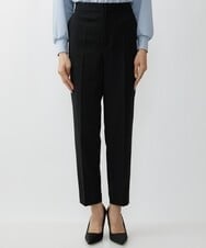 F6LAV35230 MICHEL KLEIN(小さいサイズ)(メゾン ドゥ サンク) [小さいサイズ]ストレッチツイルテーパードパンツ/セットアップ対応 ネイビー(57)