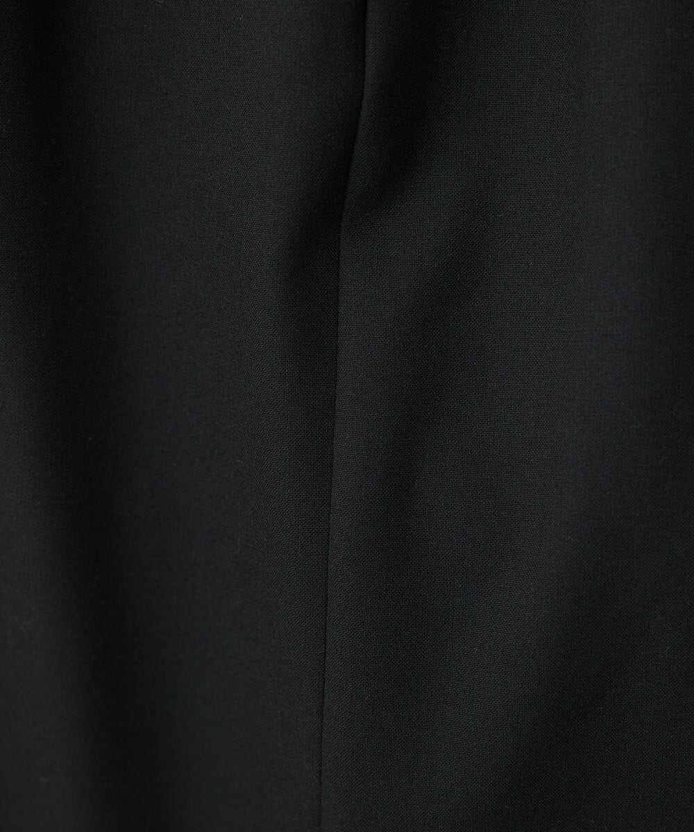 F6LAV39230 MICHEL KLEIN(小さいサイズ)(メゾン ドゥ サンク) [小さいサイズ]2WAYストレッチハイウエストバレルパンツ グレーストライプ(92)