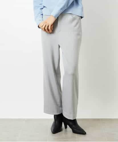 F6LBD30180 MICHEL KLEIN(小さいサイズ) [小さいサイズ]［定番人気］ストレッチ裏起毛ワイドパンツ