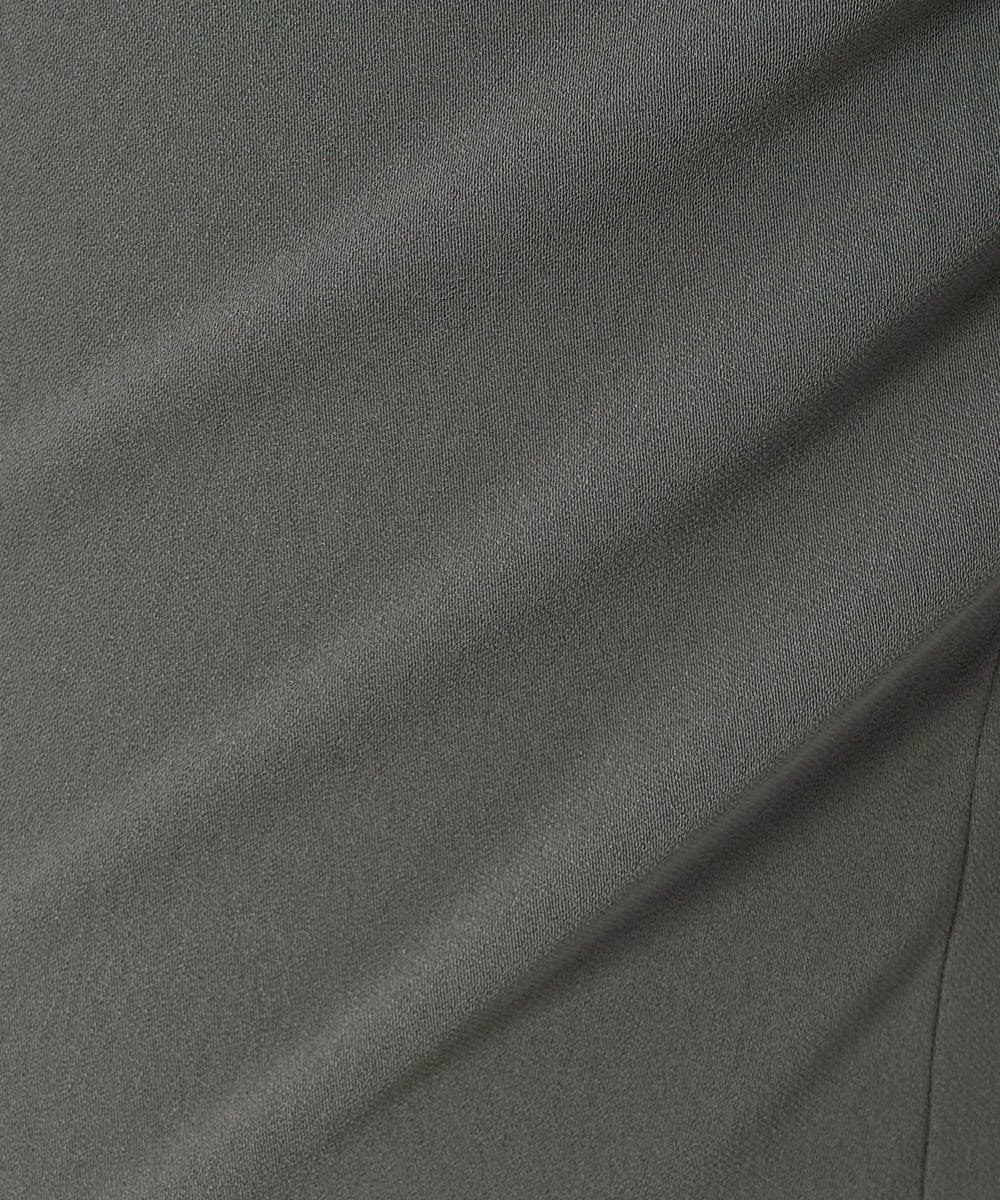 F6LDA08210 MICHEL KLEIN(小さいサイズ)(メゾン ドゥ サンク) [小さいサイズ]ワイドパンツ(セットアップ対応/洗える) ネイビー